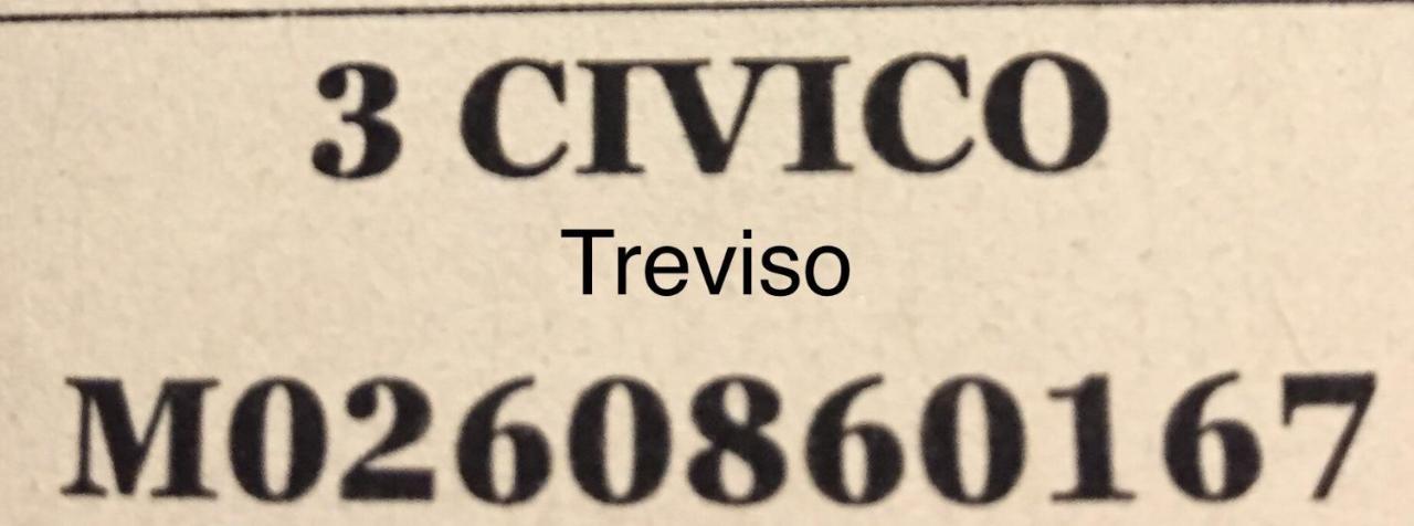 Civico3 Hotel Treviso Bagian luar foto